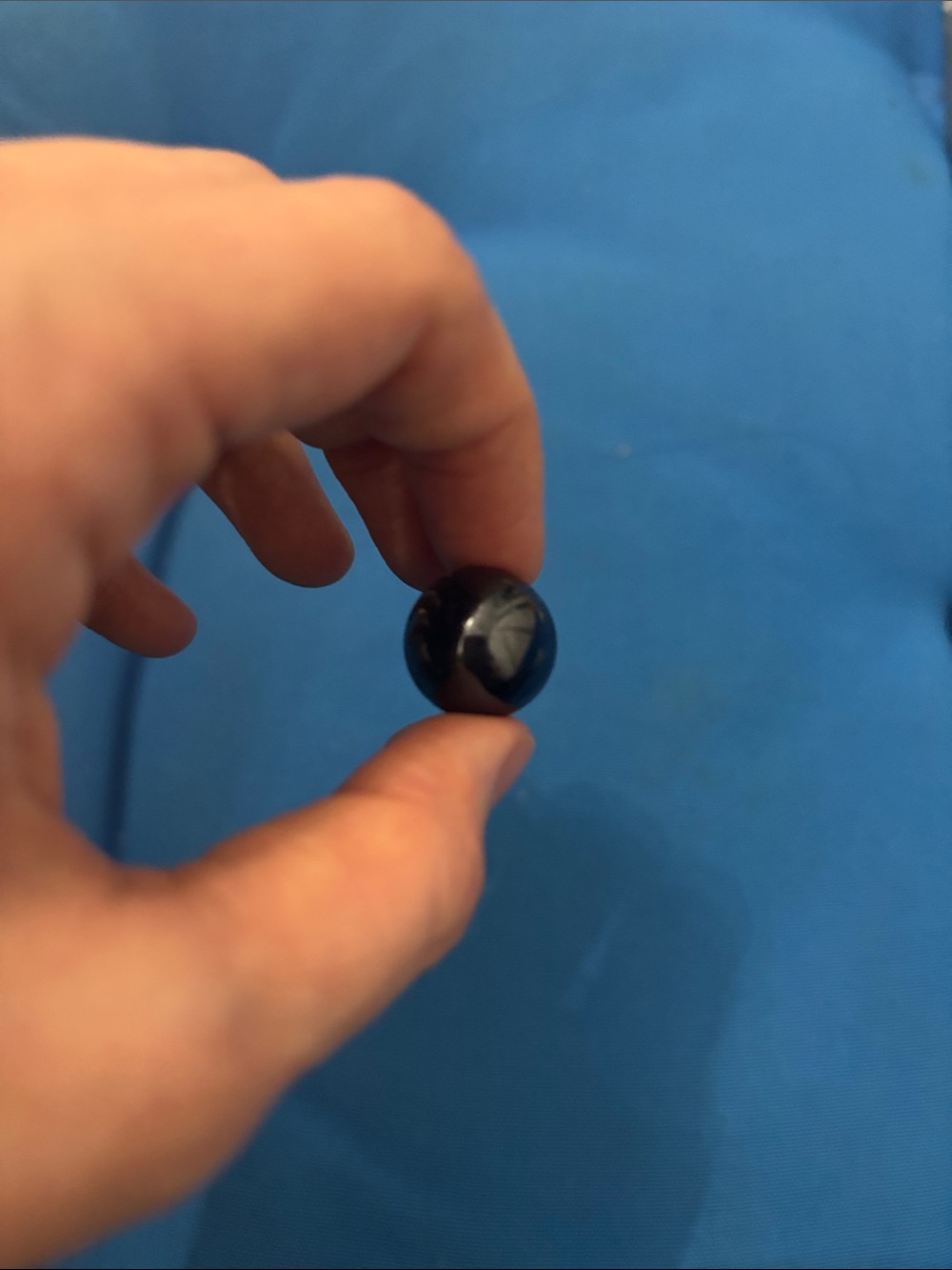 Marbles Dark Colored Blue Yellow Seven In Total NWOTS - Picture 8 of 9